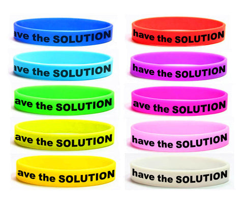 I Have The Solution Bracelet (Set of 5)